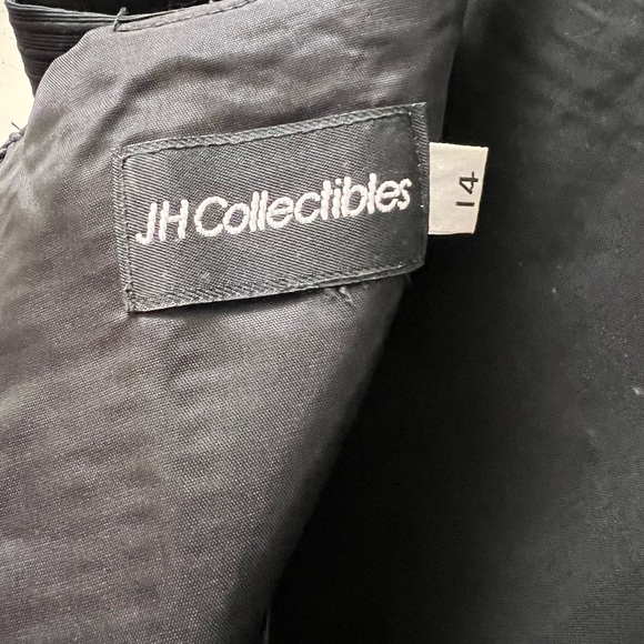 JH Collectibles Vintage 1980s Size 14 black Camisole, spaghetti straps - Picture 4 of 6